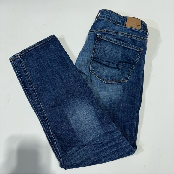 American Eagle outfitters stretch, skinny jeans size 12 regular - Picture 1 of 4